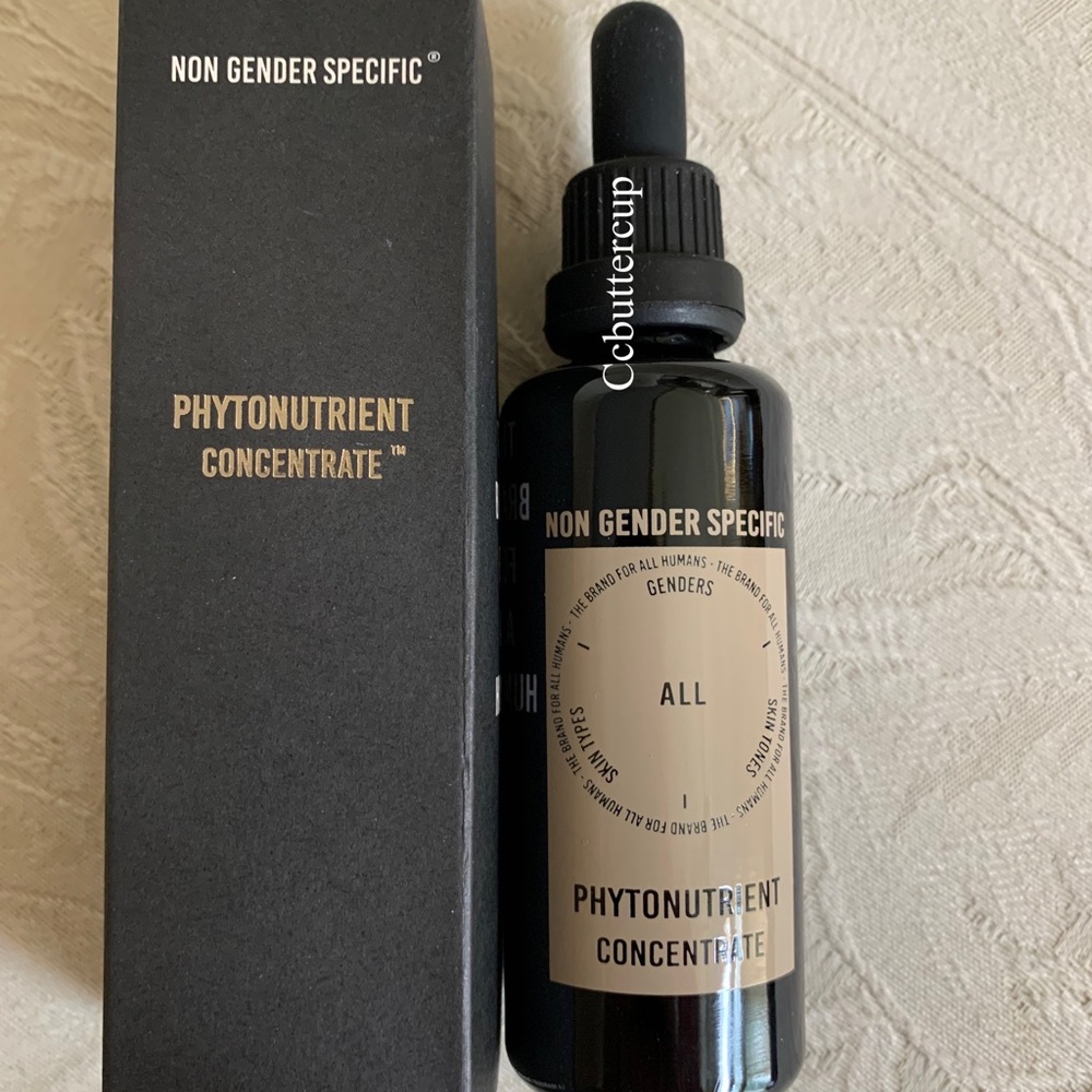 Non Gender Specific Phytonutrient Concentrate Face Oil Serum BNIB